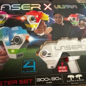 NEW~LASER X ULTRA
Revolution Blaster-to-
Blaster 4 Pack